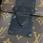 Louis Vuitton S-Lock Vertical Wearable Wallet M81522 Brown